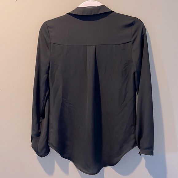 Candies Lace-Front Blouse -Size Small - Picture 2 of 6